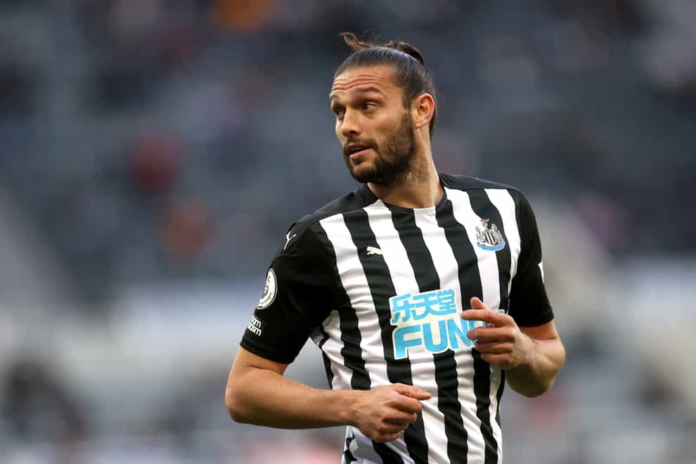 Reading have signed former Newcastle and Liverpool striker Andy Carroll (Carl Recine/PA)
