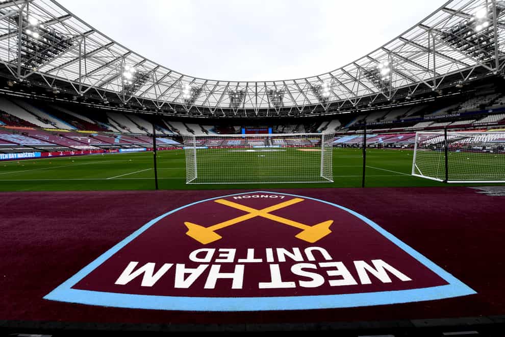West Ham have been fined by UEFA (Mike Hewitt/PA)
