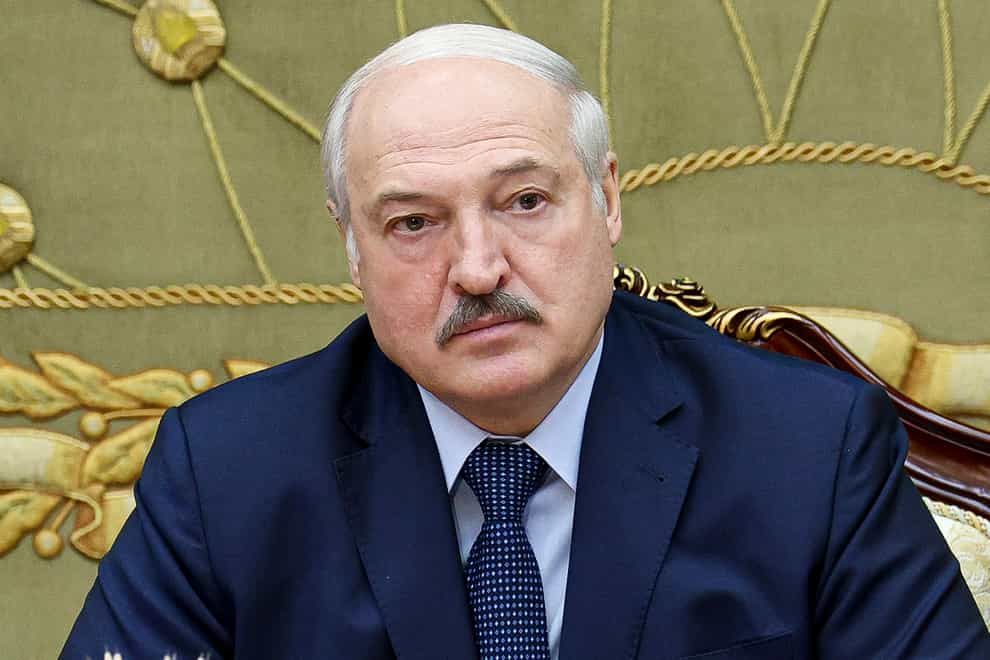 Alexander Lukashenko (Nikolay Petrov/BelTA Pool Photo via AP)