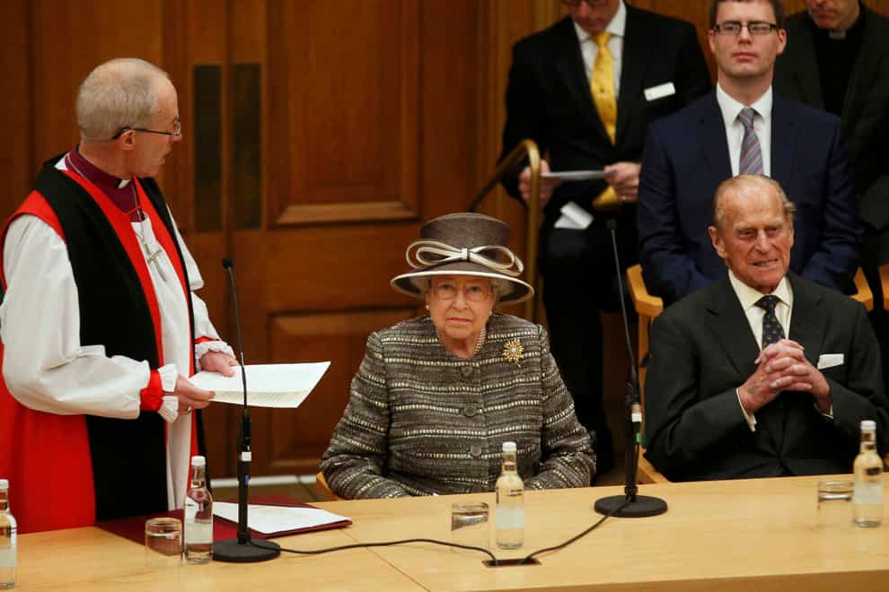The Queen at the General Synod in 2015 (Peter Nicholls/PA)