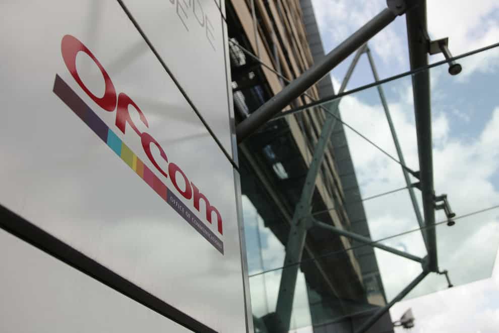 The offices of Ofcom (Yui Mok/PA)