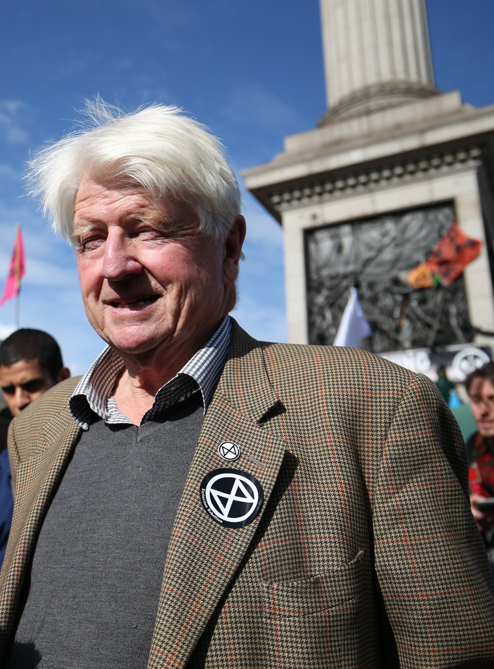 Stanley Johnson has faced accusations from Tory MP Caroline Nokes (Jonathan Brady/PA)