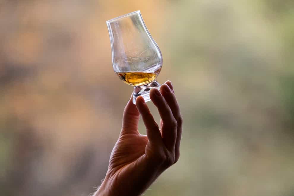 Up to five million fewer litres of single malt were exported to the US after tariffs were introduced, research has estimated ( Jane Barlow/PA)