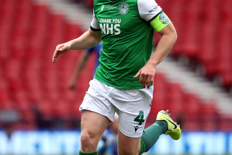 Paul Hanlon has signed a new deal (Andrew Milligan/PA)