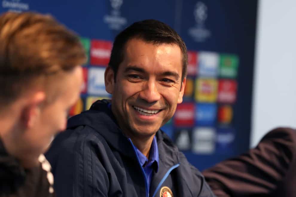 Giovanni van Bronckhorst is the favourite to take over at Ibrox (Martin Rickett/PA)