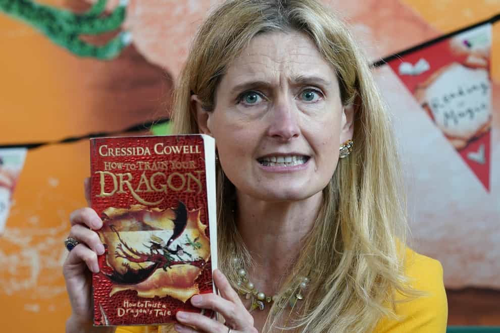 Author Cressida Cowell is to receive the MBE at a ceremony at Windsor Castle (Yui Mok/PA)