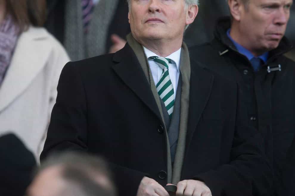 Celtic chairman Ian Bankier has hit out at the Scottish Government (Jeff Holmes/PA)