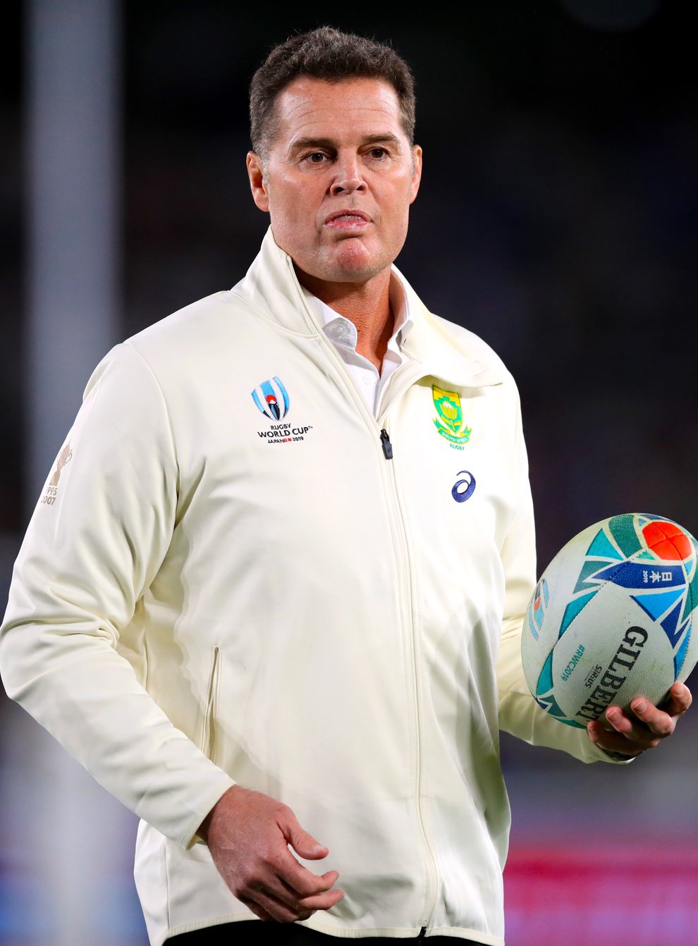 South Africa director of rugby Rassie Erasmus has been banned from all rugby activity for two months (Adam Davy/PA)