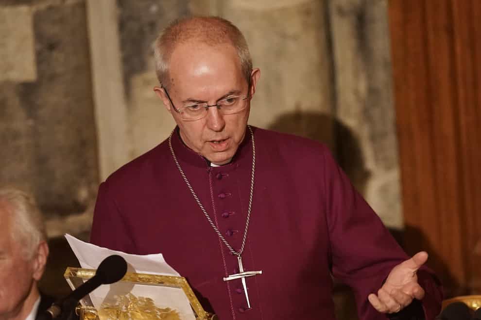 The Archbishop of Canterbury Justin Welby has apologised (Aaron Chown/PA)