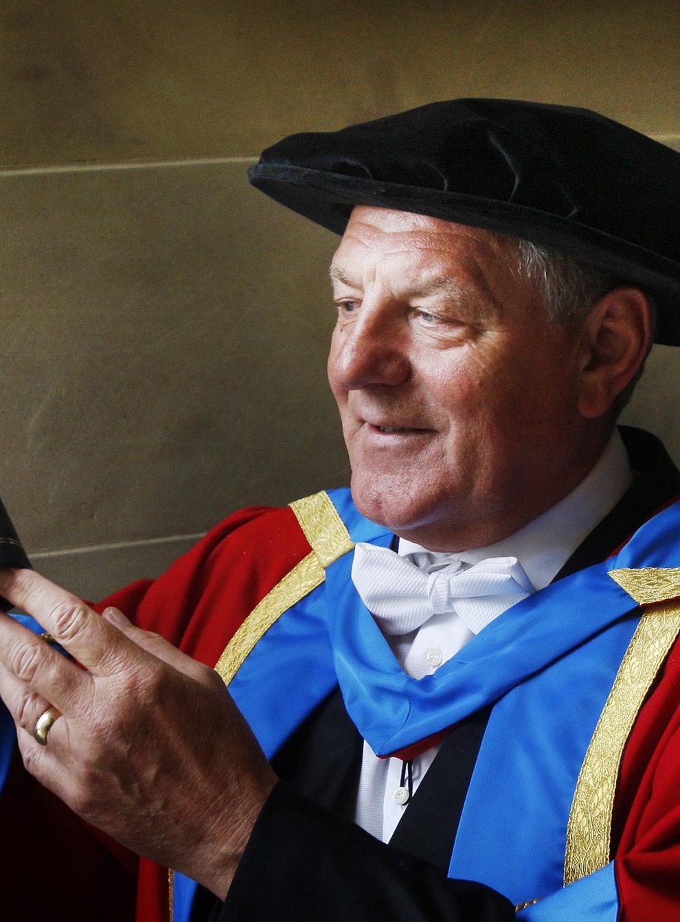 Former Rangers manager Walter Smith receiving an honorary degree from Glasgow Caledonian University (Danny Lawson/PA)