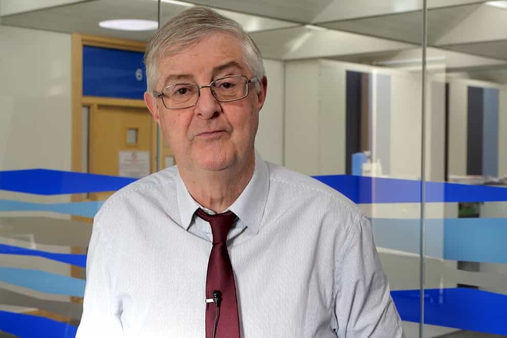 Mark Drakeford has said there will be no changes to Covid-19 rules in Wales at the latest three-week review (Welsh Government/PA)