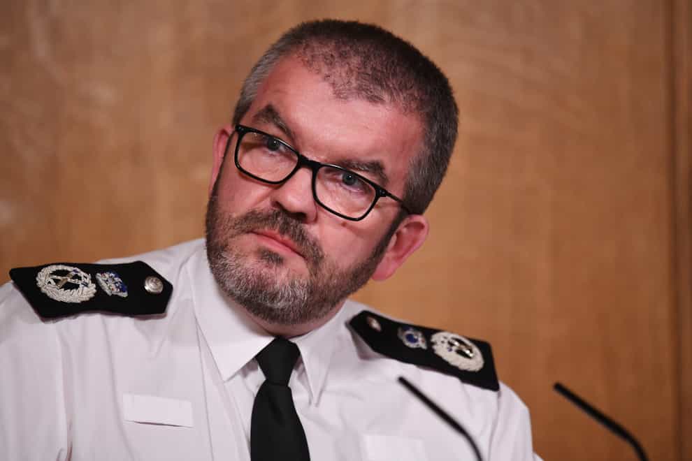 Martin Hewitt said policing has reached a ‘defining moment’ (Leon Neal/PA)