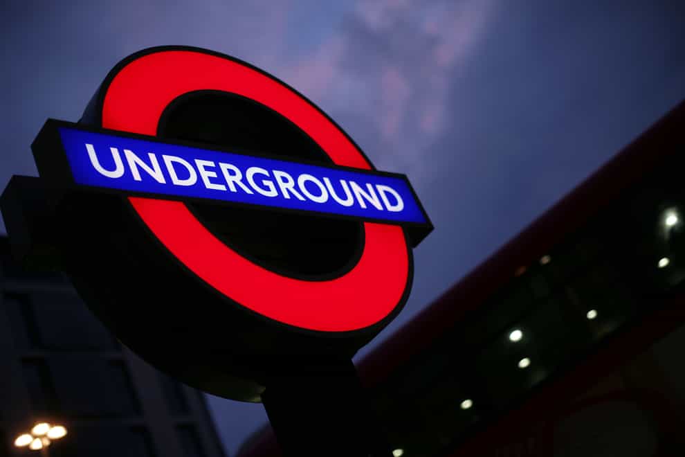 Unions claim London Underground and bus services in the capital are under threat due to a funding shortfall (PA)