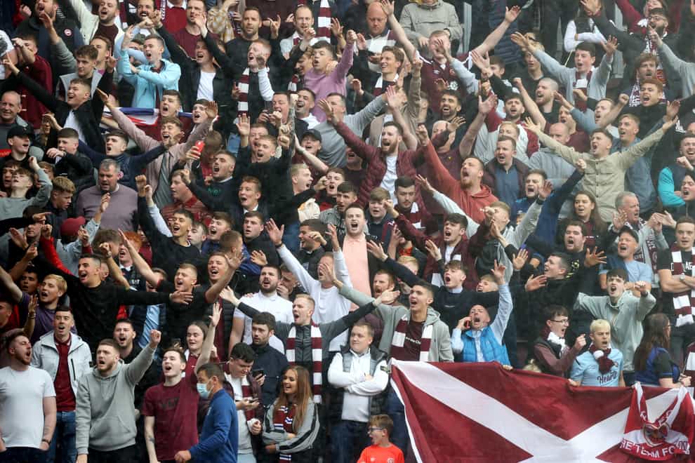Hearts fans have welcomed Cammy Devlin (Jeff Holmes/PA)