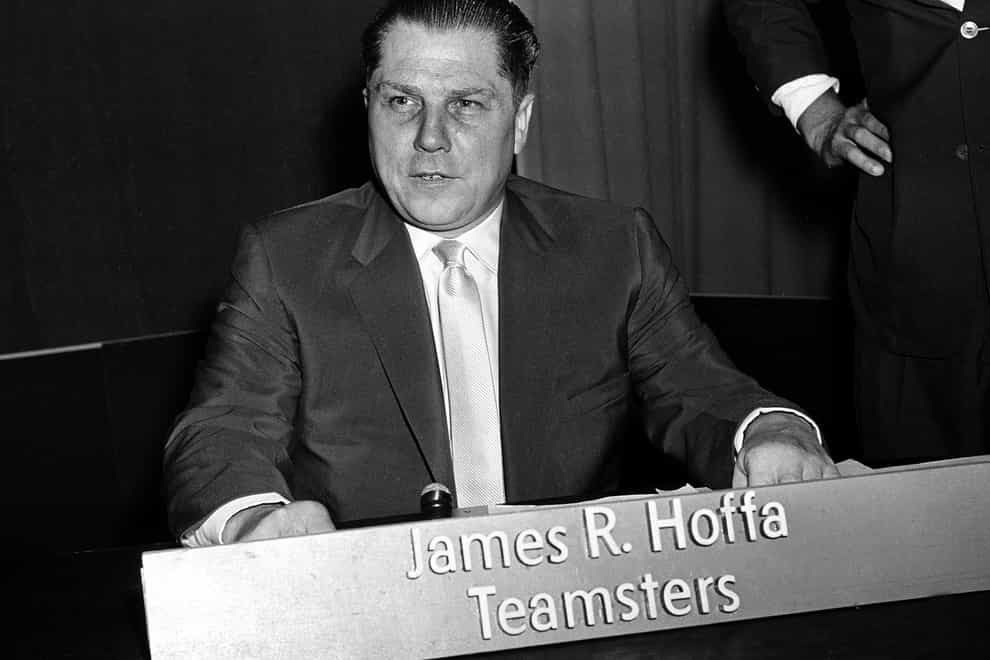 Teamsters Union president Jimmy Hoffa (AP)