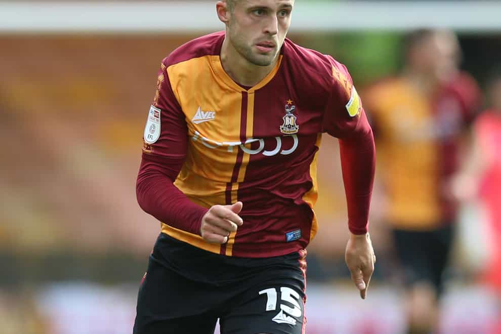Charles Vernam rescued a point for Bradford (PA)