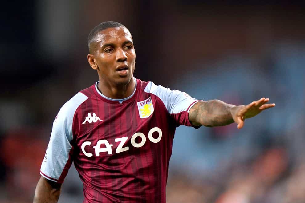 Ashley Young played a key role in Aston Villa’s win on Saturday after stepping off the bench (Tim Goode/PA)
