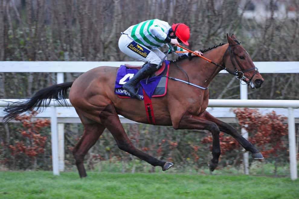 Hollow Games maintained his unbeaten record when justifying short odds at Navan (PA)