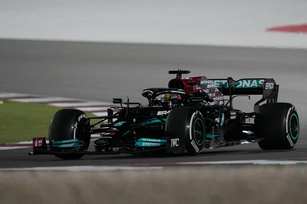 Lewis Hamilton dominated to win the Qatar Grand Prix (Darko Bandic/AP)