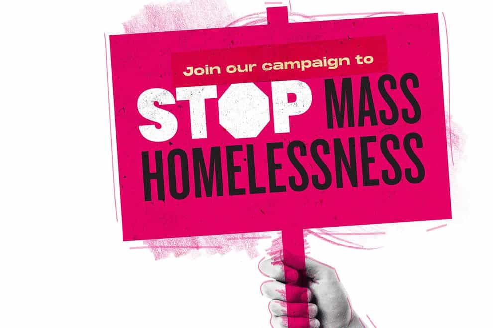 Big Issue has launched a Stop Mass Homelessness campaign amid rising bills (Big Issue/PA)