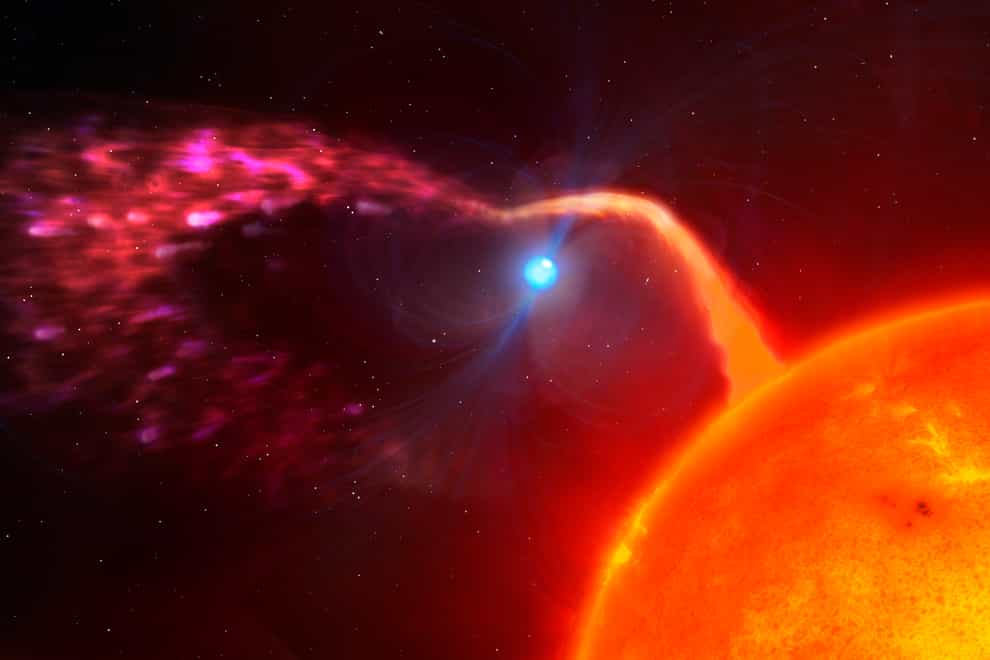 Astronomers have discovered the fastest spinning white dwarf star (Mark Garlick/University of Warwick)