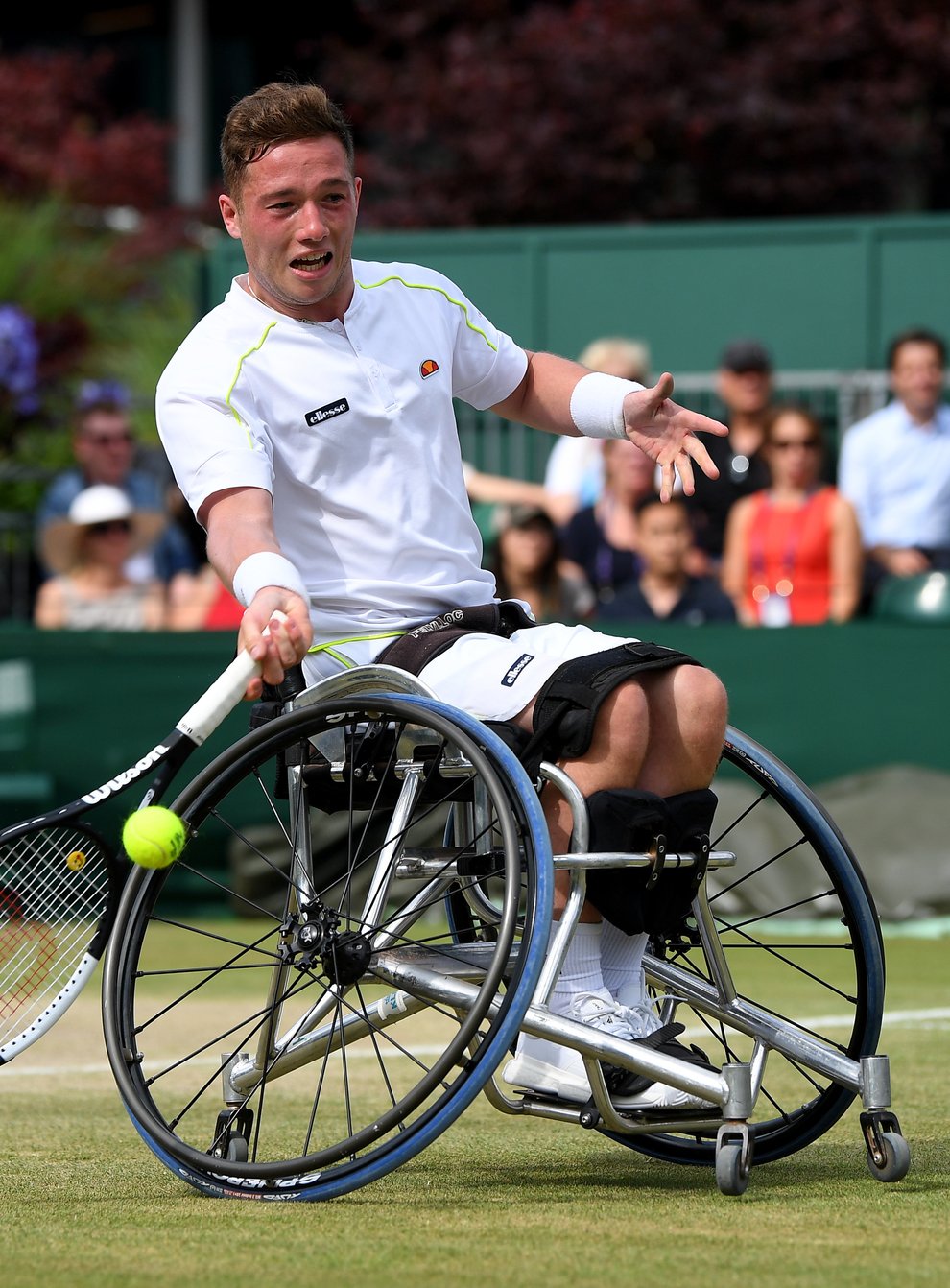 Alfie Hewett will be able to continue his wheelchair tennis career (Victoria Jones/PA)