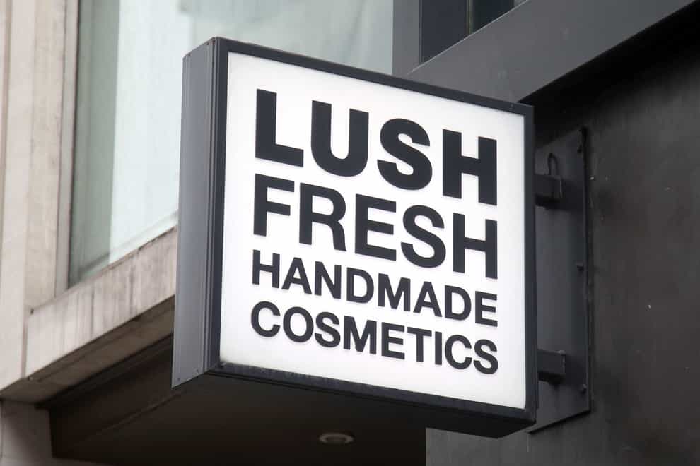 A branch of Lush on Oxford Street, central London (Yui Mok/PA