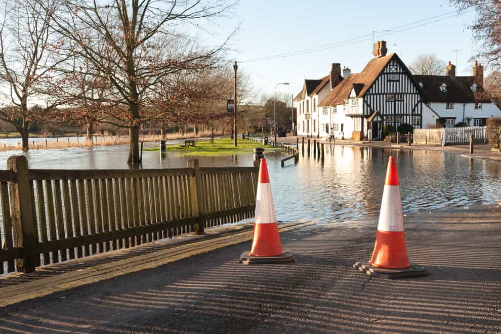 The Environment Agency is advising homeowners to check the risk of flooding in their area (Alamy/PA)