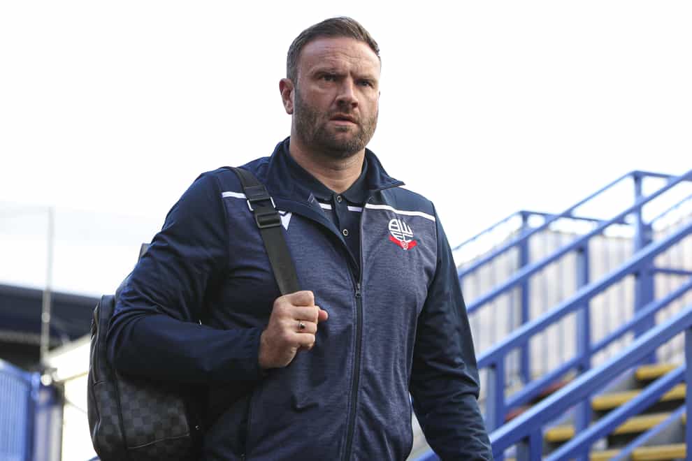 Ian Evatt praised Bolton’s performance after comfortable win over Doncaster (Kieran Cleeves/PA)