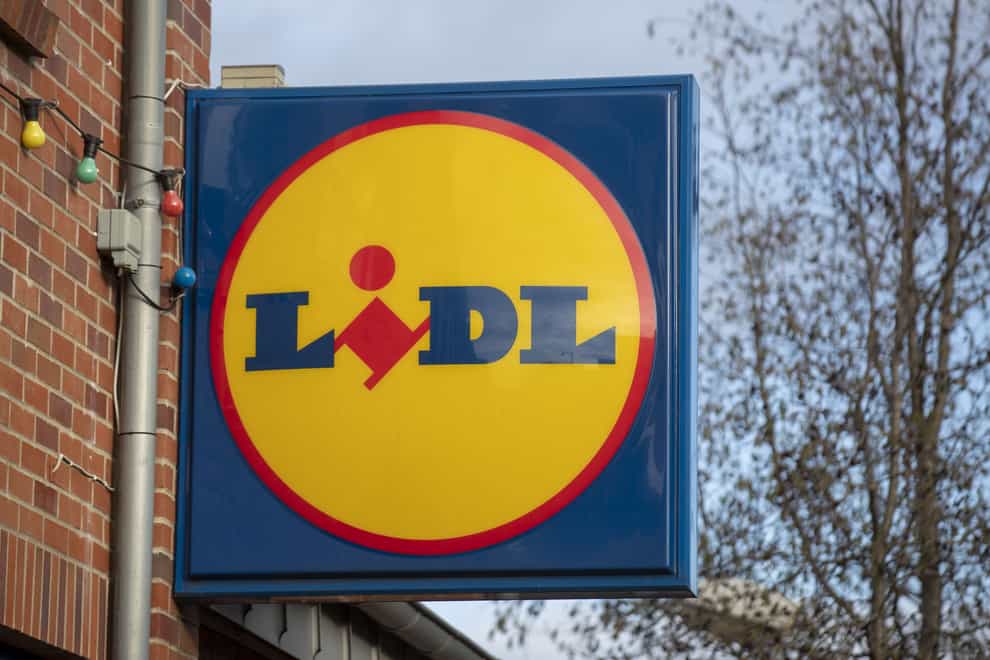 Lidl sales were up during the pandemic (Steve Parsons / PA)