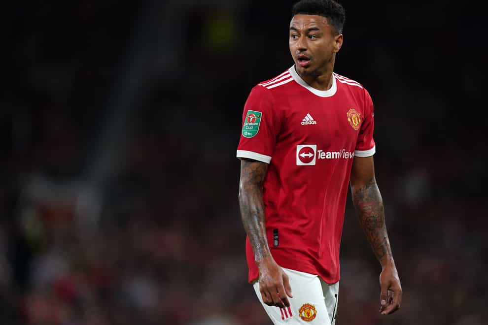 Manchester United’s Jesse Lingard wants to leave the club (Martin Rickett/PA)