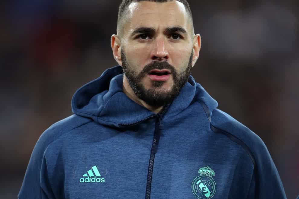 Karim Benzema has been handed a one-year suspended prison sentence (Nick Potts/PA)