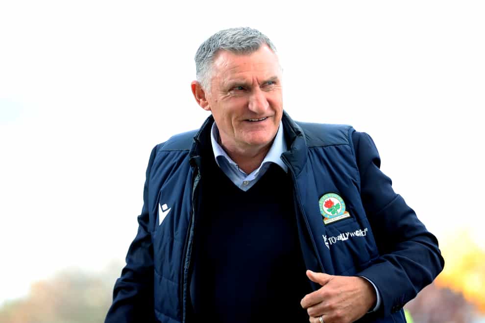 Blackburn boss Tony Mowbray was full of praise for his young side (Bradley Collyer/PA)