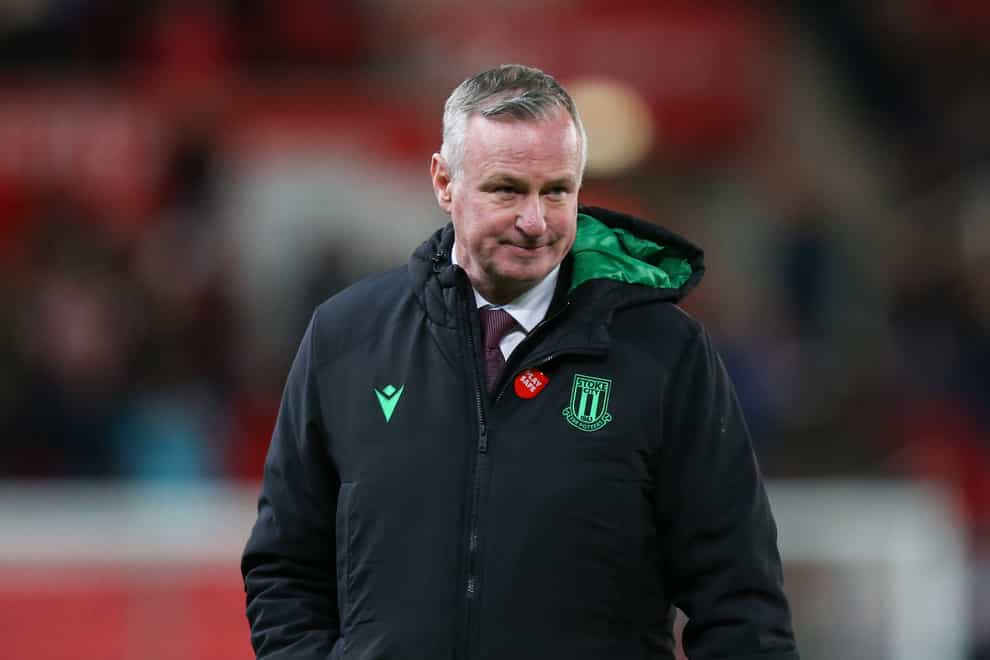 Michael O’Neill was furious with the refereeing display (Isaac Parkin/PA)