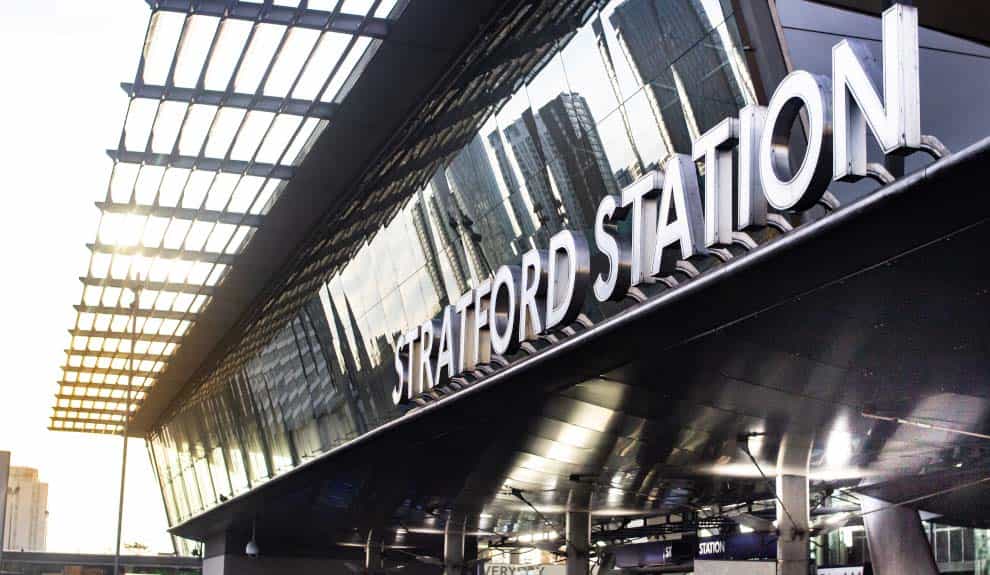 Stratford was Britain’s busiest railway station in the past year, new figures show (Office of Rail and Road/PA)