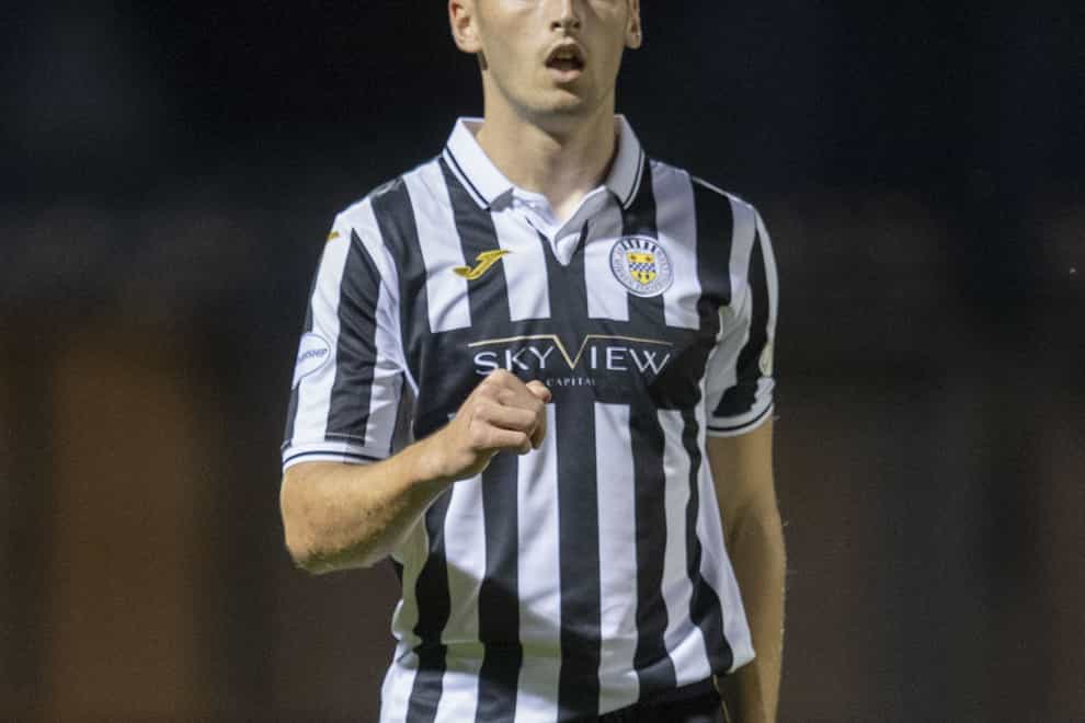 St Mirren’s Conor McCarthy faces a spell out (Jeff Holmes/PA)