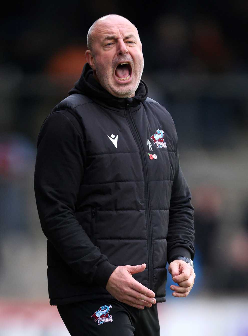 Scunthorpe manager Keith Hill will assess the fitness of Mason O’Malley ahead of Bradford’s visit (Richard Sellers/PA)
