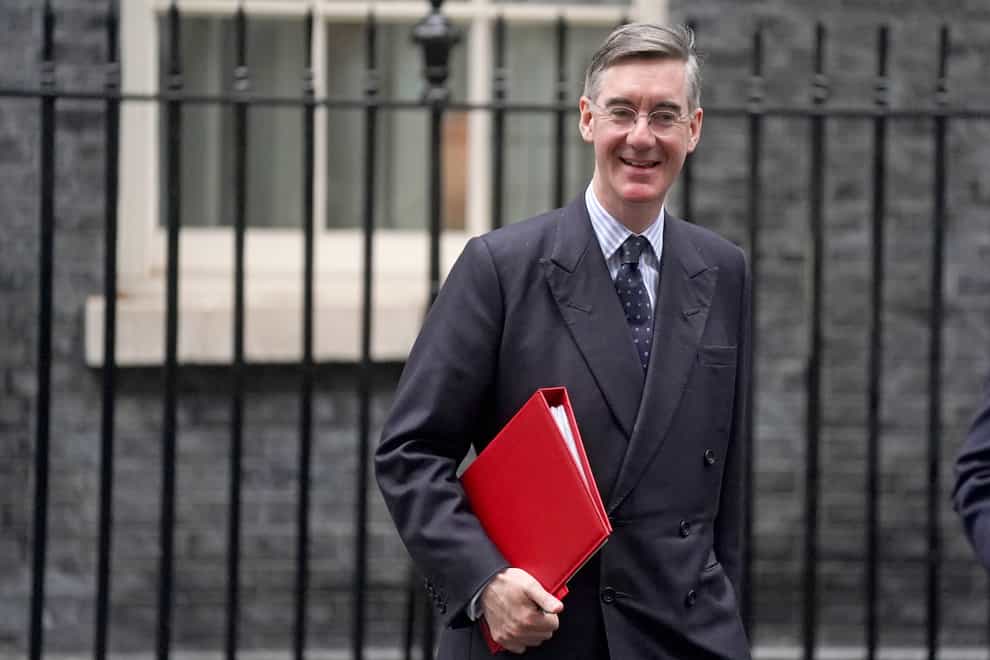 Leader of the House of Commons Jacob Rees-Mogg (Victoria Jones/PA)
