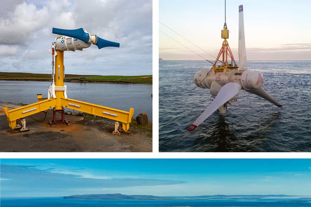 Tidal turbines made by Nova Innovations (Nova Innovations)