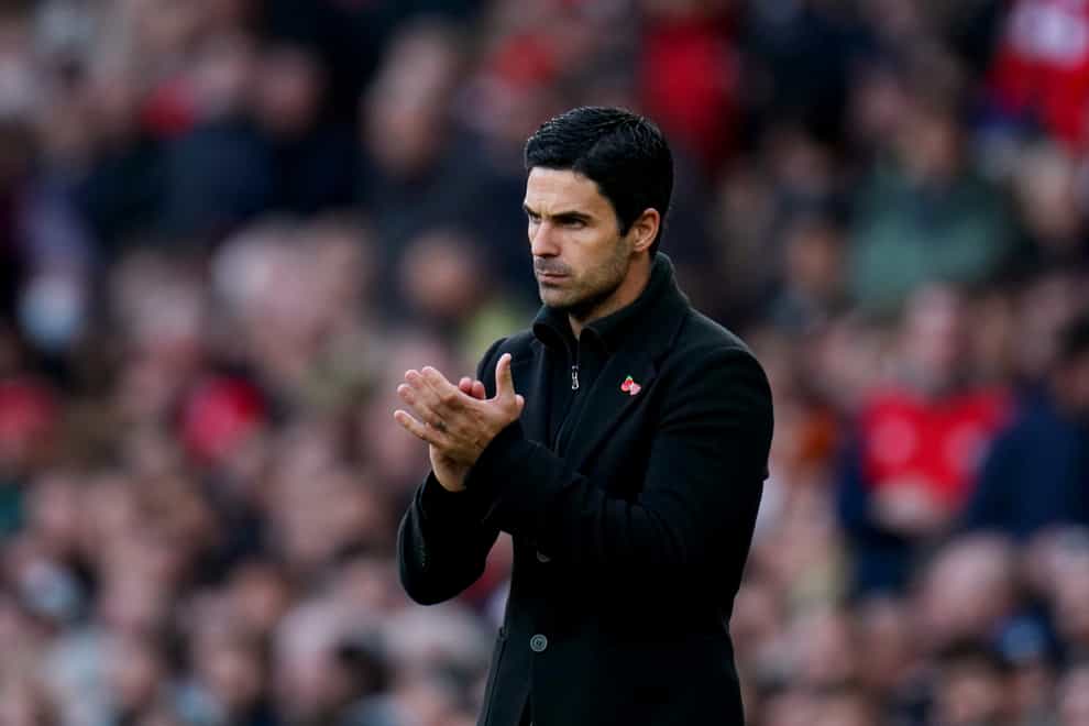 Mikel Arteta is confident there will be no exodus from the club to Newcastle (John Walton/PA)