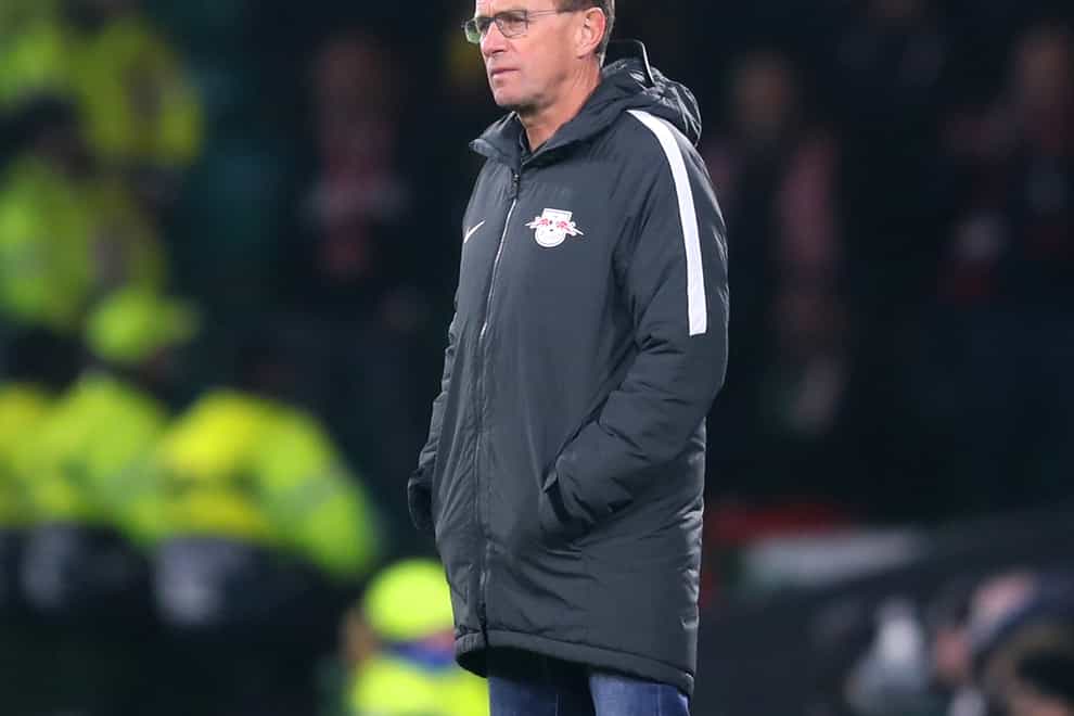 Ralf Rangnick is expected to be interim manager at Manchester United (Jane Barlow/PA)