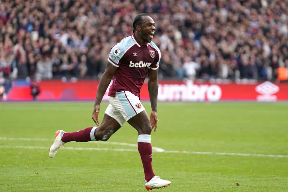 Michail Antonio has given West Ham another dimension in attack (Tim Goode/PA)