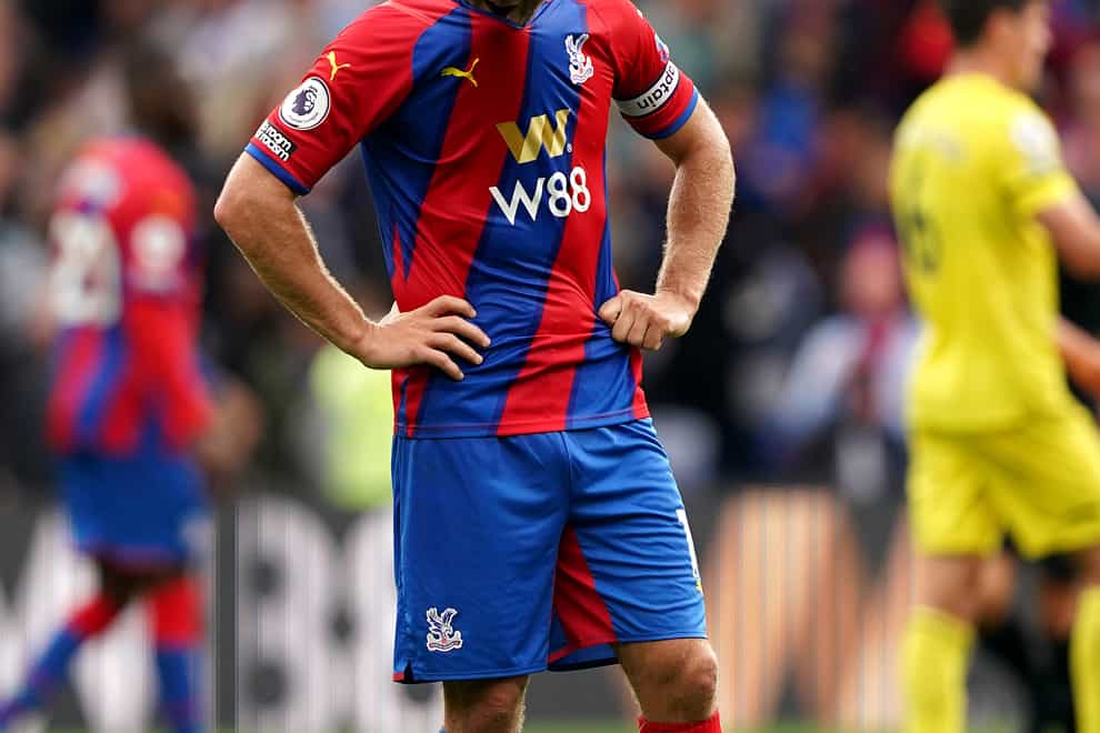 James McArthur will be out for the foreseeable future with a hamstring injury (Dominic Lipinski/PA)