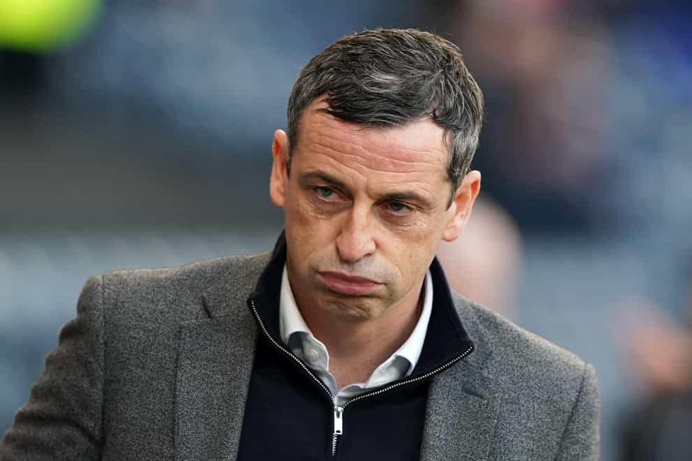 Jack Ross’s Hibernian side have lost five league games in a row (Andrew Milligan/PA)