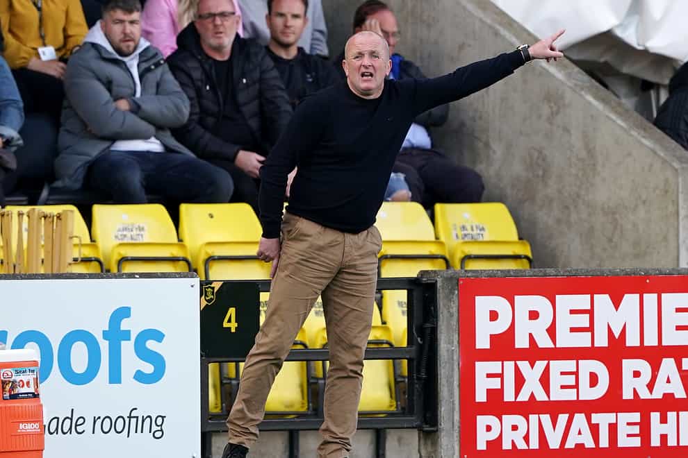 Livingston manager David Martindale faces a new adversary on Sunday (Andrew Milligan/PA)