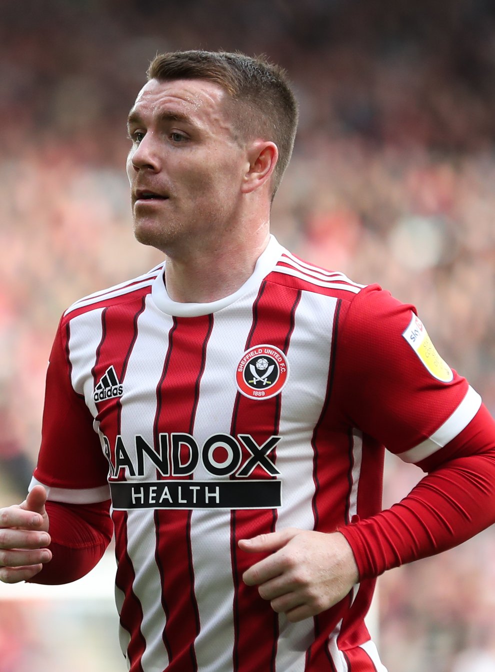 Sheffield United will be without John Fleck when they host Bristol City on Sunday (Isaac Parkin/PA)