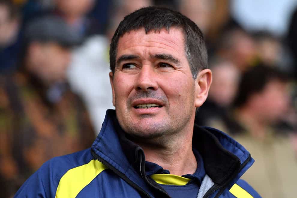 Nigel Clough’s side secured a late win at Crawley (Anthony Devlin/PA)