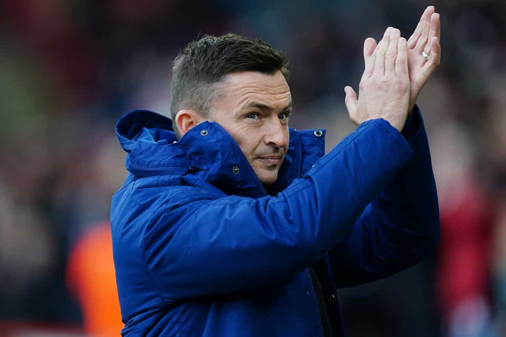 Paul Heckingbottom saw his side win his first game in charge (David Davies/PA)