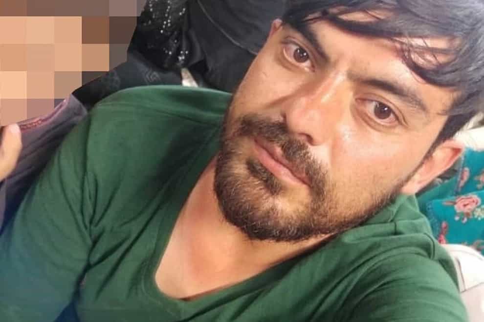 Faiz Mohammad Seddeqi was evacuated to the UK in August with his wife and son, but said he will have to return and surrender to the Taliban if the Government are unable to help his other family members (Faiz Mohammad Seddeqi)