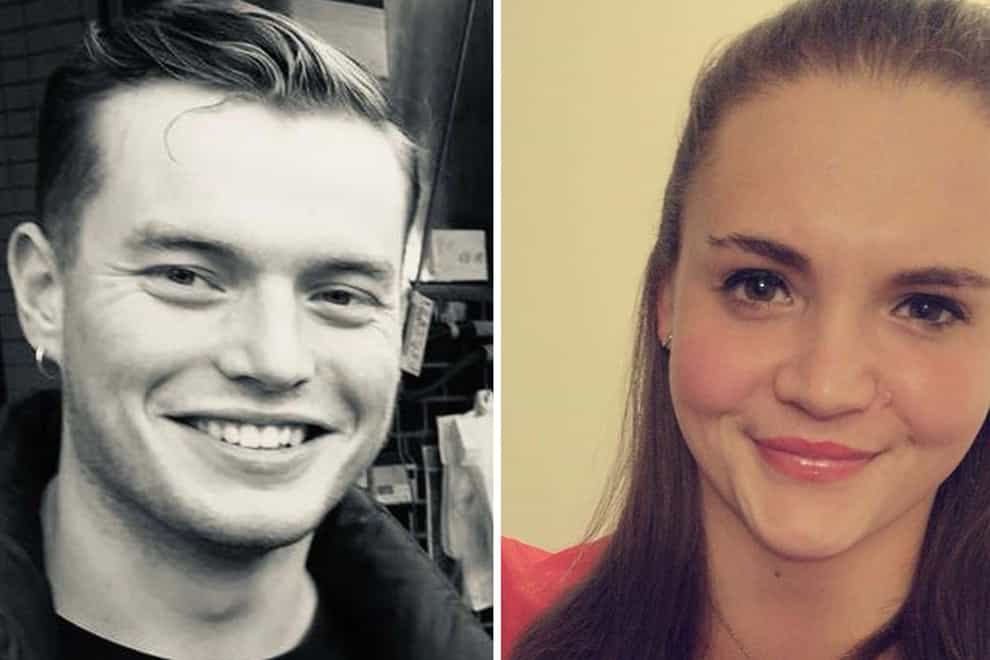 Jack Merritt, 25, and Saskia Jones, 23, were killed in the incident (handouts/PA)